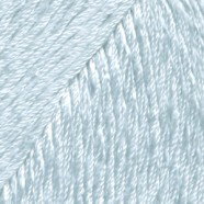 Cotton Viscose – ijsblauw