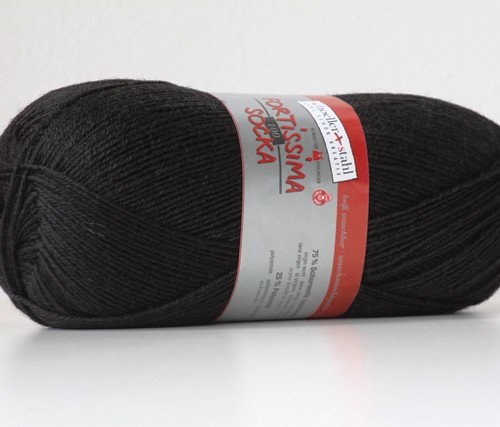 Fortissima Socka 100 – zwart