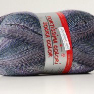 Fortissima Socka Colori – grijs/blauw mix