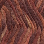 Eskimo – rood/bruin print