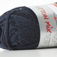 Cotton Mix – marineblauw