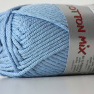 Cotton Mix – hemelblauw