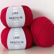 Merino 50 – frambozenrood