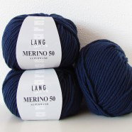 Merino 50 – marineblauw