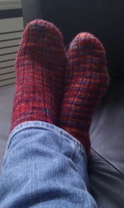 my first pair of socks
